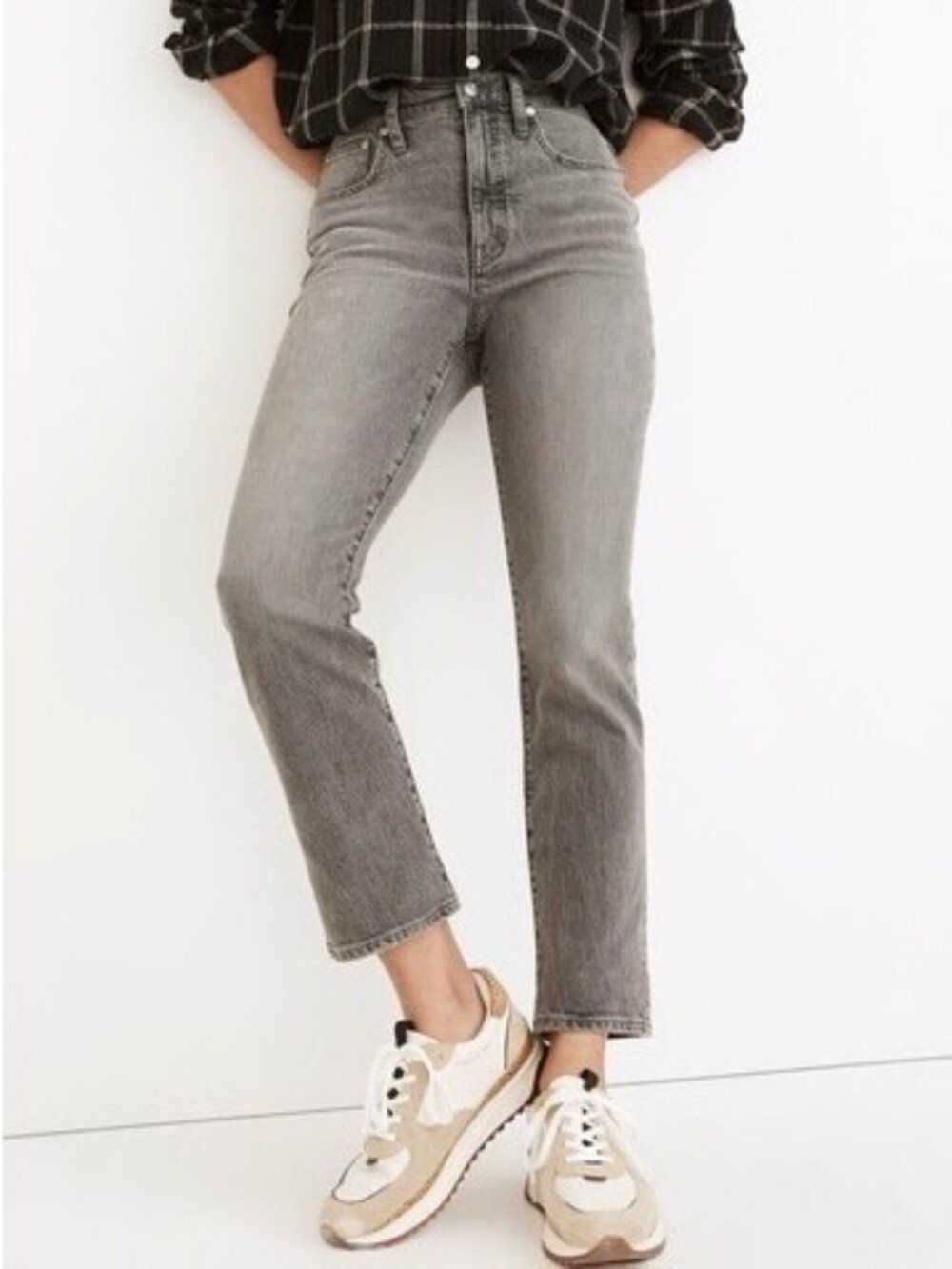 Madewell Slim Demi Boot Jeans Size 27 Denim Casual 90s Minimalist Alternative